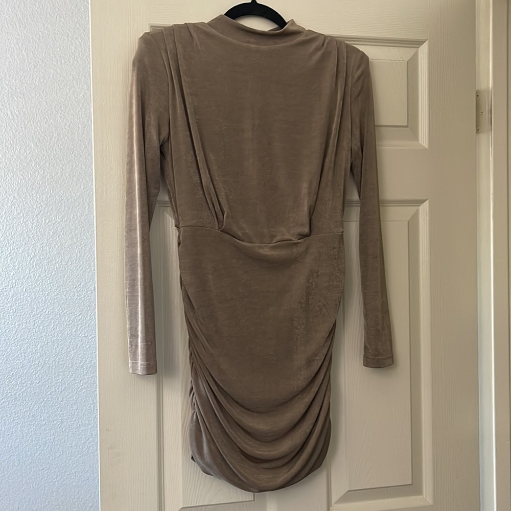 Once Again Ruched Mini Dress - Picture 3 of 3